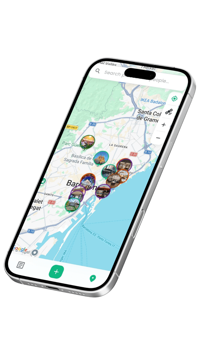 VayBly map | browsing friend recommendations